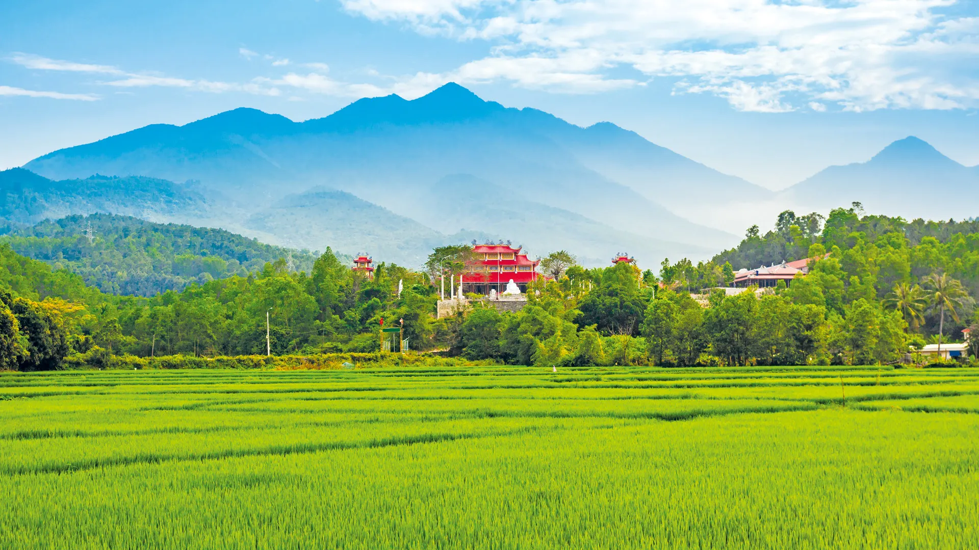 Traumhafte Berglandschaft in Vietnam