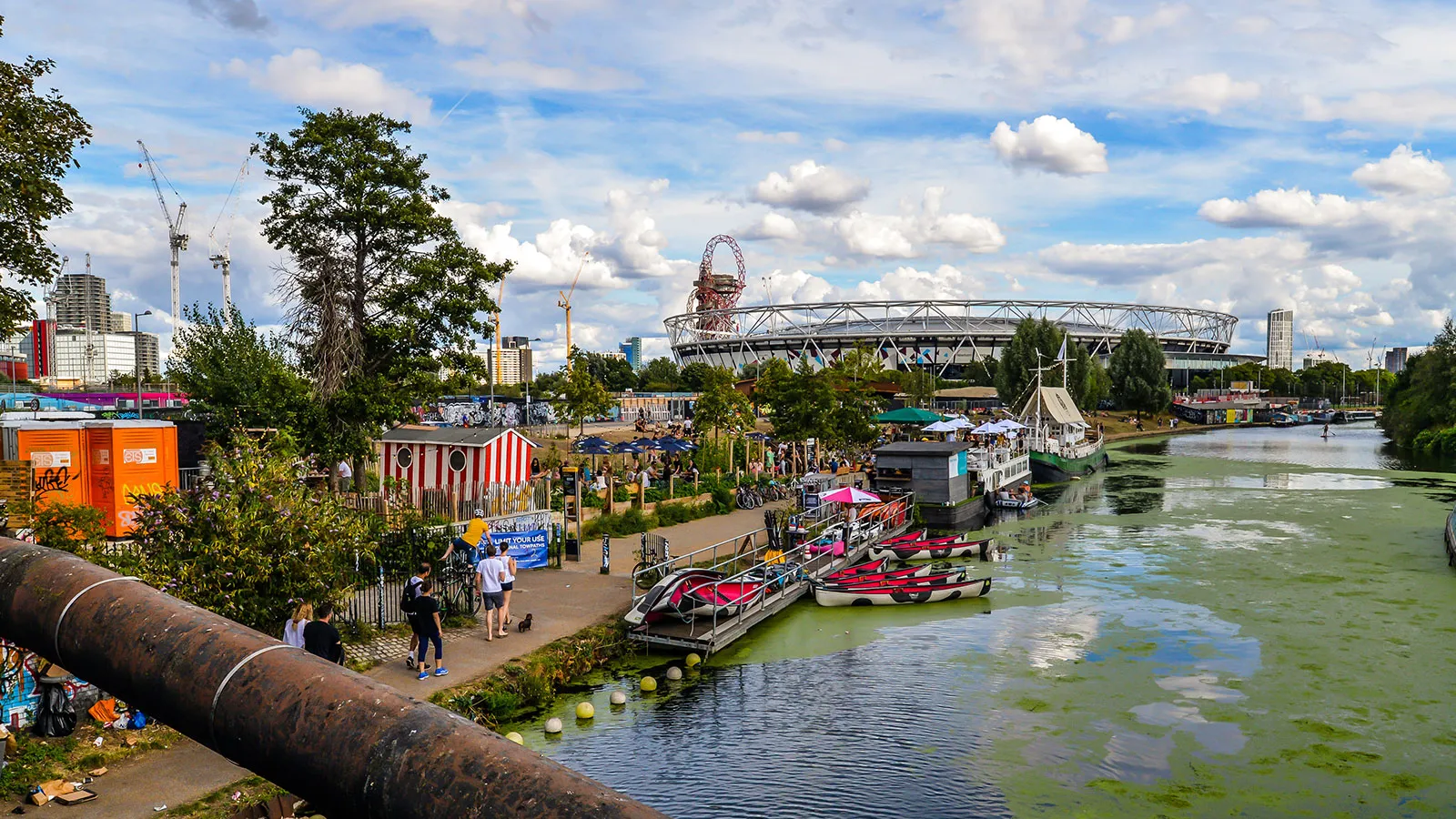 Jung und Kreatives London in Hackney