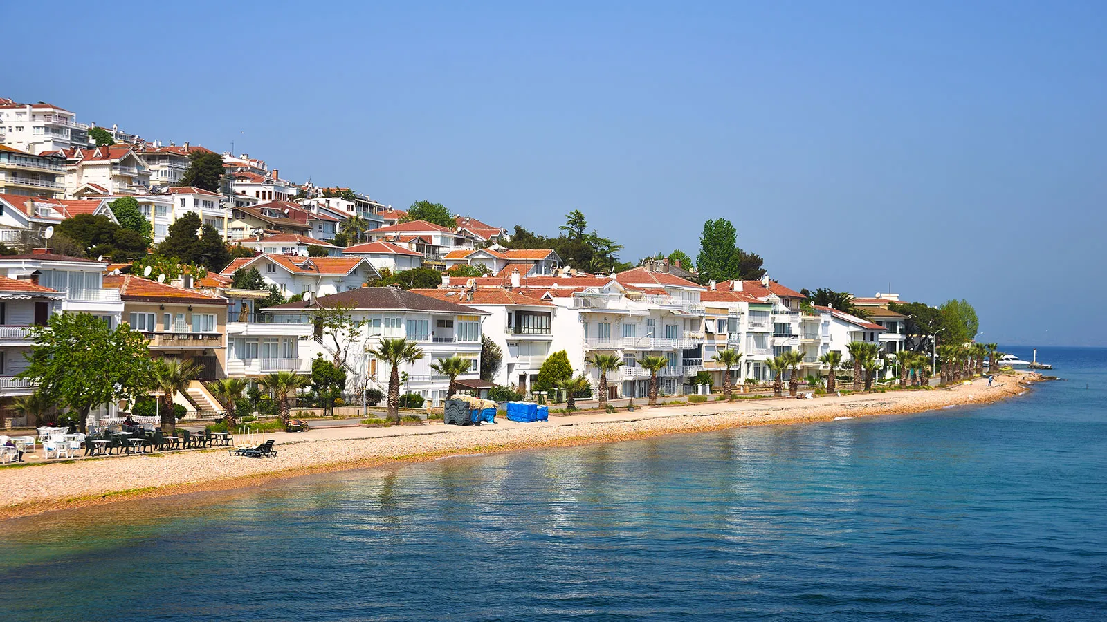 Strand auf den Prinzen Inseln in Istanbul