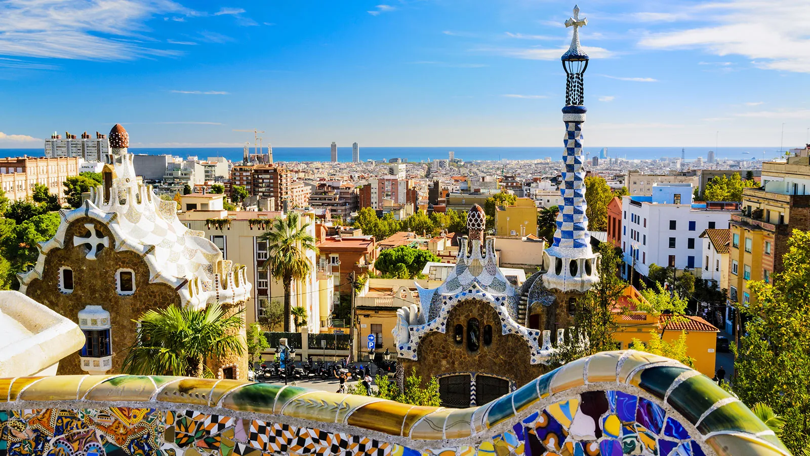 mit trendtours nach Barcelona den Park Guell besuchen