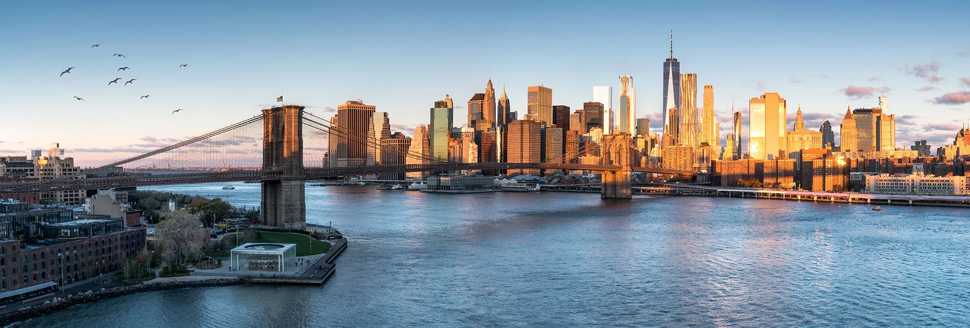 Panorama von New York City
