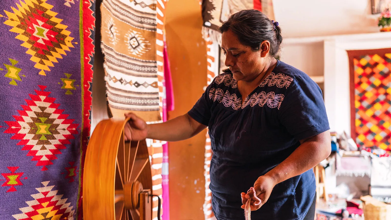 Besuch eines Maya Dorfs