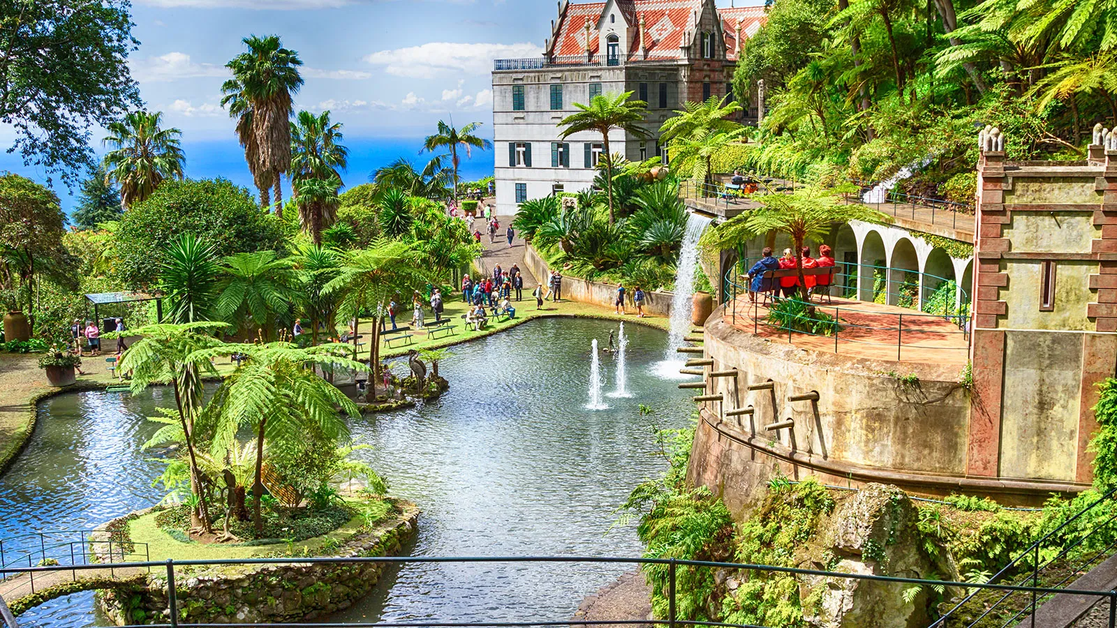 Botanischer Garten auf Madeira