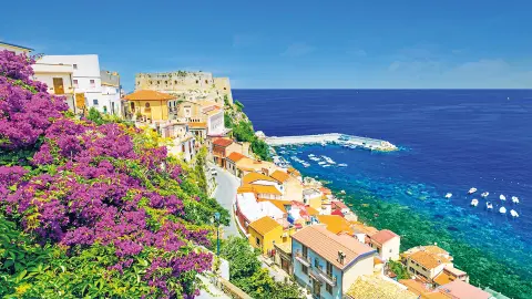 Italien Bella-Calabria Küstenstadt Scilla-placeholder
