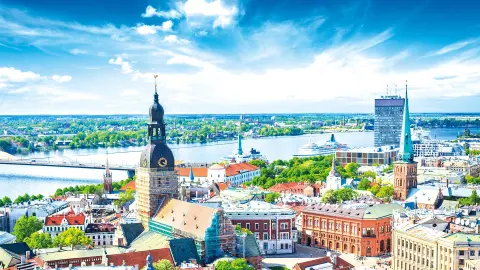 Hansestadt Riga von oben-placeholder