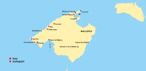Trendtours reiseroute Das Beste von Mallorca-placeholder
