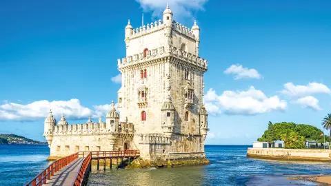 Torre de Belém das Wahrzeichen von Lissabon-placeholder
