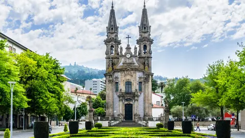 Stadt Guimarães in Portugal-placeholder
