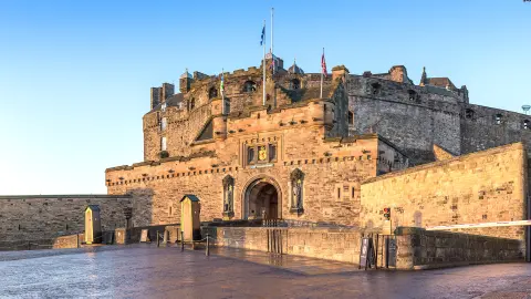 Historisches Edinburgh Schloss-placeholder