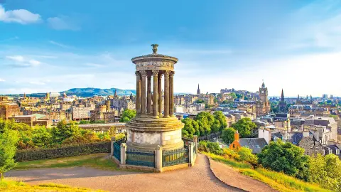 Blick vom Calton Hill auf Edinburgh-placeholder
