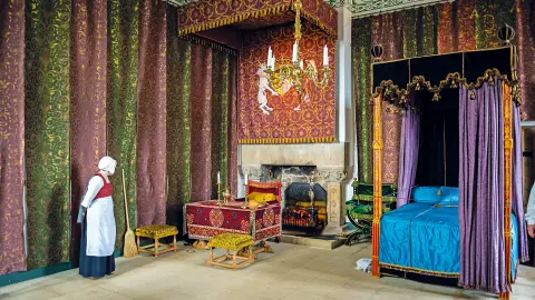 Königliches Schlafzimmer im Stirling Castle-placeholder