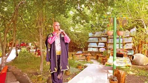 Flötenspiel eines Duduk-Meisters-placeholder