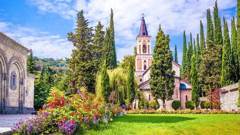 Kloster Bodbe mit Gartenanlage-placeholder