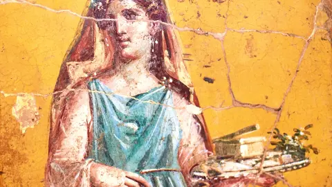 Faszinierendes Fresko in Pompeji-placeholder