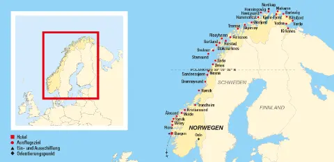 Küstenzauber Norwegens trendtours Reiseroute-placeholder