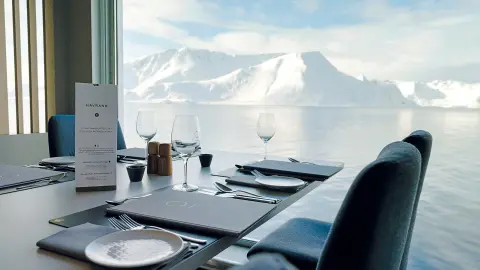 Blick aus dem Fenster der Havila Voyages-placeholder