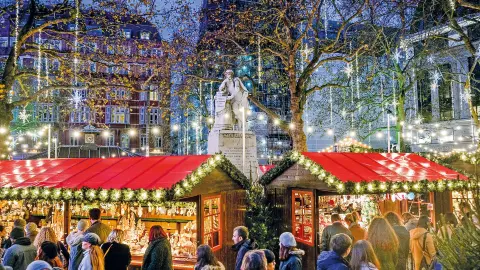 Weihnachtsmarkt am Leicester Square-placeholder
