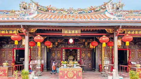 Cheng-Hoon-Teng-Tempel in Malakka mit trendtours-placeholder