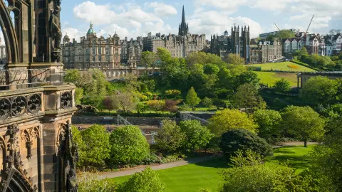 Princess Street Gardens in Edinburgh-placeholder