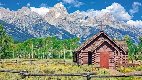 „Chapel of Transfiguration“ im Grand Teton-placeholder