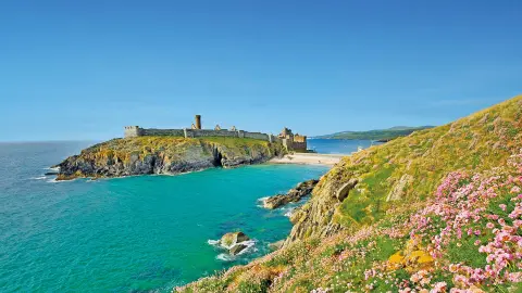 Peel Castle auf der Isle of Man-placeholder