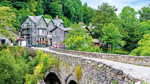 Walisisches Bergdorf Betws-y-Coed-placeholder