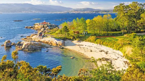 Idyllische Bucht in den Rías Baixas-placeholder