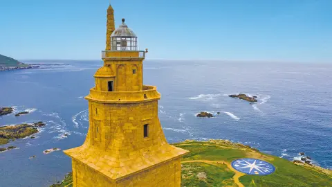 Römischer Herkules-Leuchtturm in Galicien-placeholder