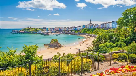 Malerisches Küstenstädtchen Tenby-placeholder