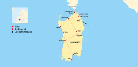 Trendtours Reiseroute Sardinien-placeholder