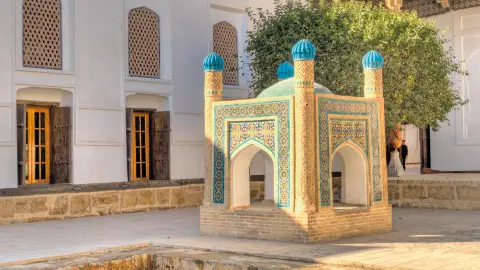 Innenhof des Baha-ud-Din Naqschband-placeholder