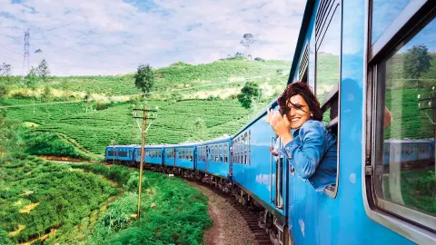 Zugfahrt in das Hochland von Kandy bis Nuwara Eliya-placeholder
