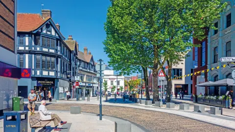 Straßen in der Innenstadt von Watford-placeholder