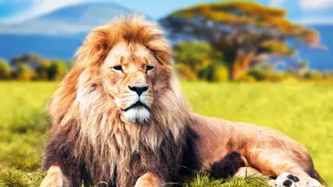 Majestätischer Löwe-placeholder