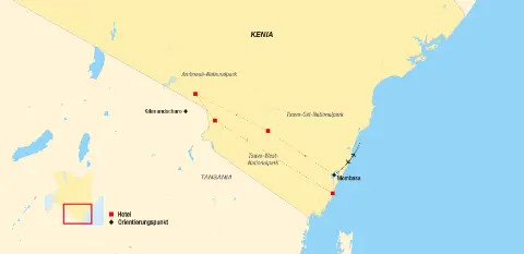 Sehnsuchtsziel Kenia Reiseroute-placeholder