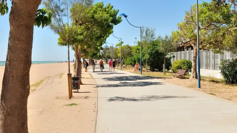 Strandpromenade von Malgrat de Mar-placeholder