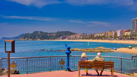 Blick auf Lloret de Mar mit trendtours-placeholder