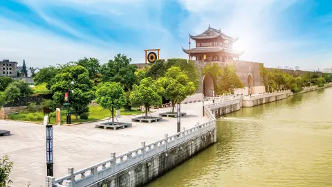 Suzhou: Panmen-Tor am Kaiserkanal-placeholder